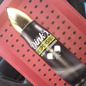 Black and Gold  Stainless Steel Insulated Bottle Hot Or Cold
